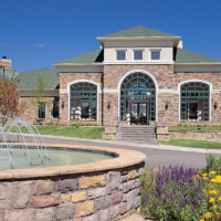 Stonecraft heritage chardonnay facade on commercial building