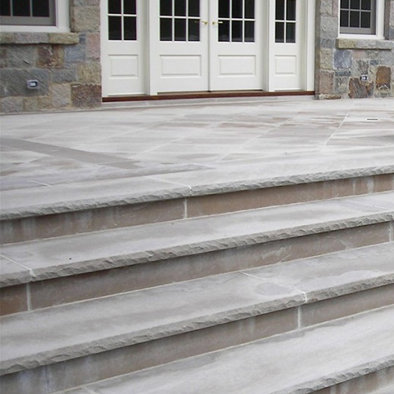 Indiana limestone outdoor steps