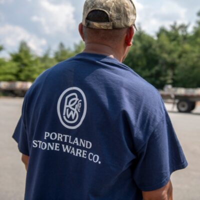 Careers-Tshirt Back of portland stone ware tshirt